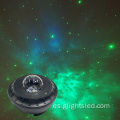 LED Bead 360 grados Room romántica Rotación de la luna navideña Star Sky Proyector Night Light